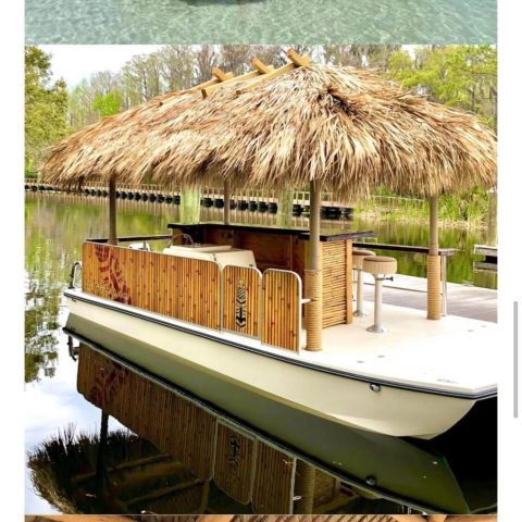 the roof of a building