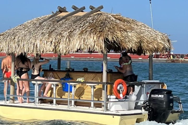 a group of people on a boat